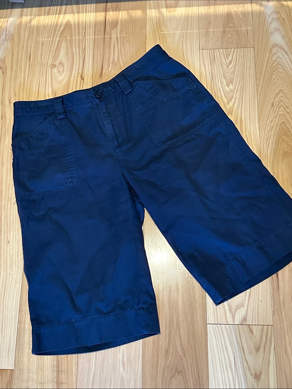 Ralph Lauren Navy culottes bermuda shorts